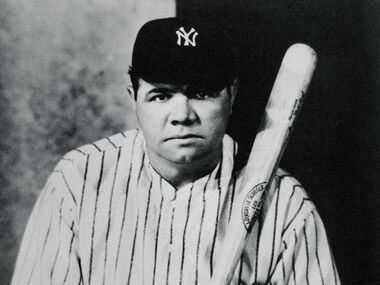Nickolas Muray photographed Babe Ruth in 1927.