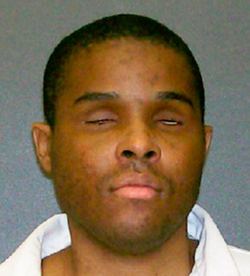 Death-row inmate Andre Thomas, who removed his only eye and ate it in a bizarre outburst...