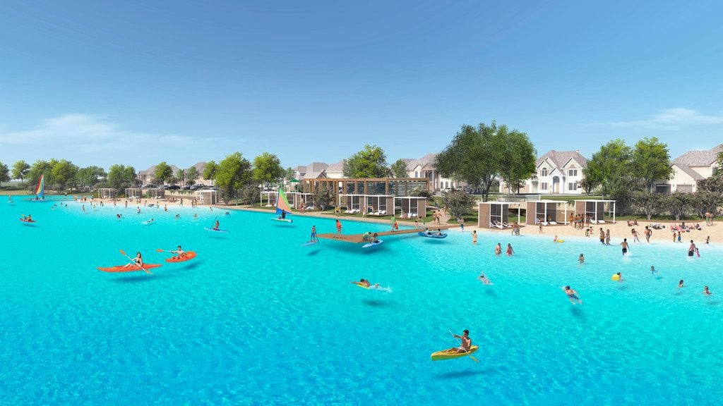 Windsong Ranch's 5-acre crystal lagoon is scheduled to open in 2019.