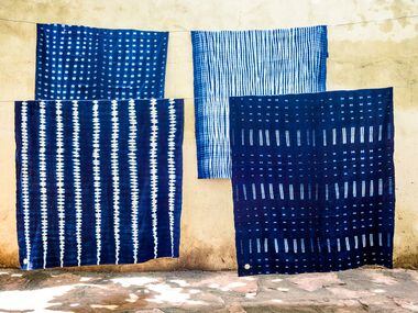 Textiles by artist Aissata Namoko