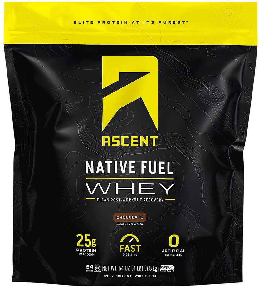 Ascent Native product label