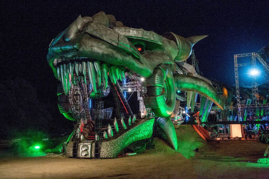 A massive obstacle course known as The Beast was built for Netflix's global competition...