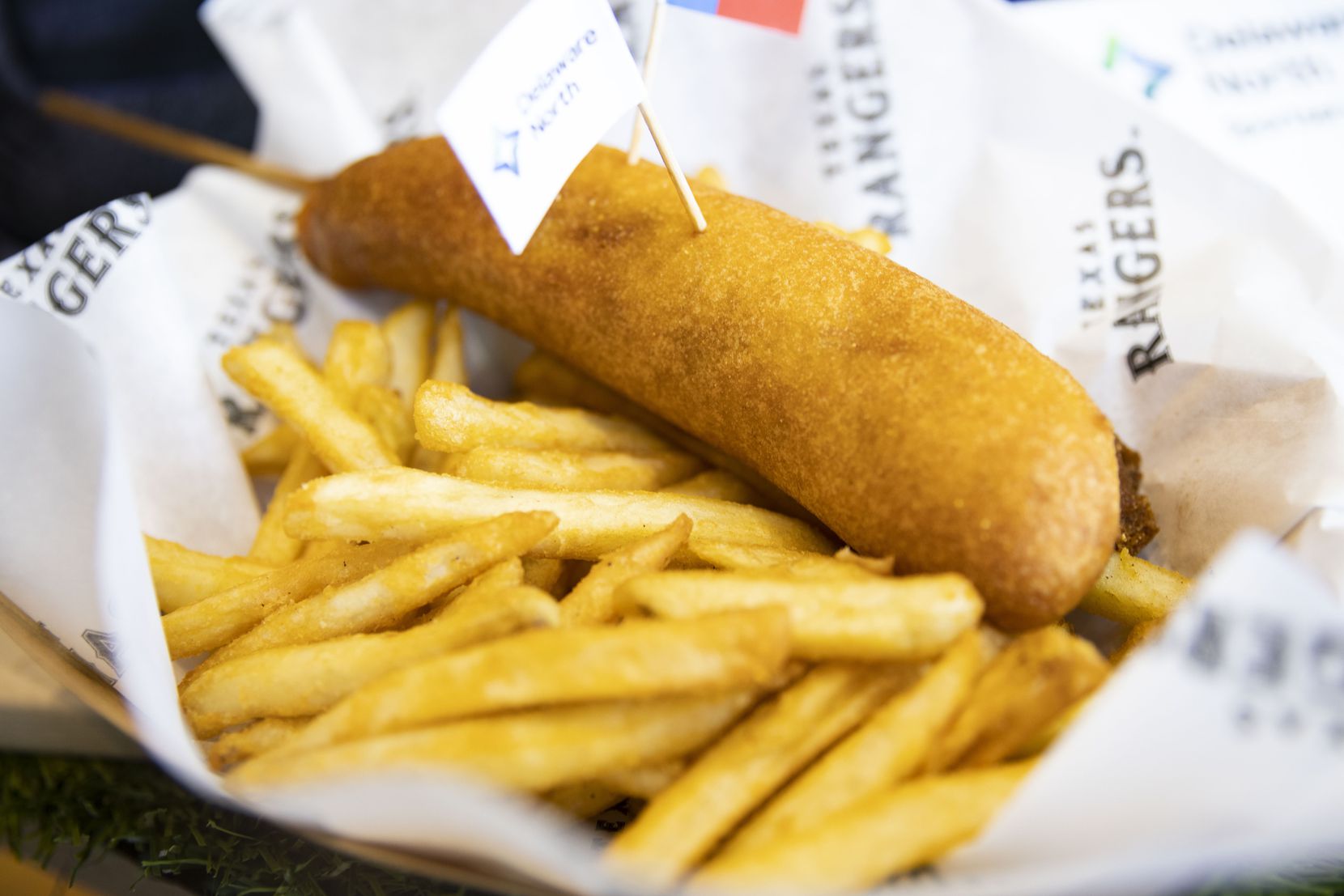 The ballpark has sold rattlesnake sausage before. In 2022, it's an alligator corn dog.