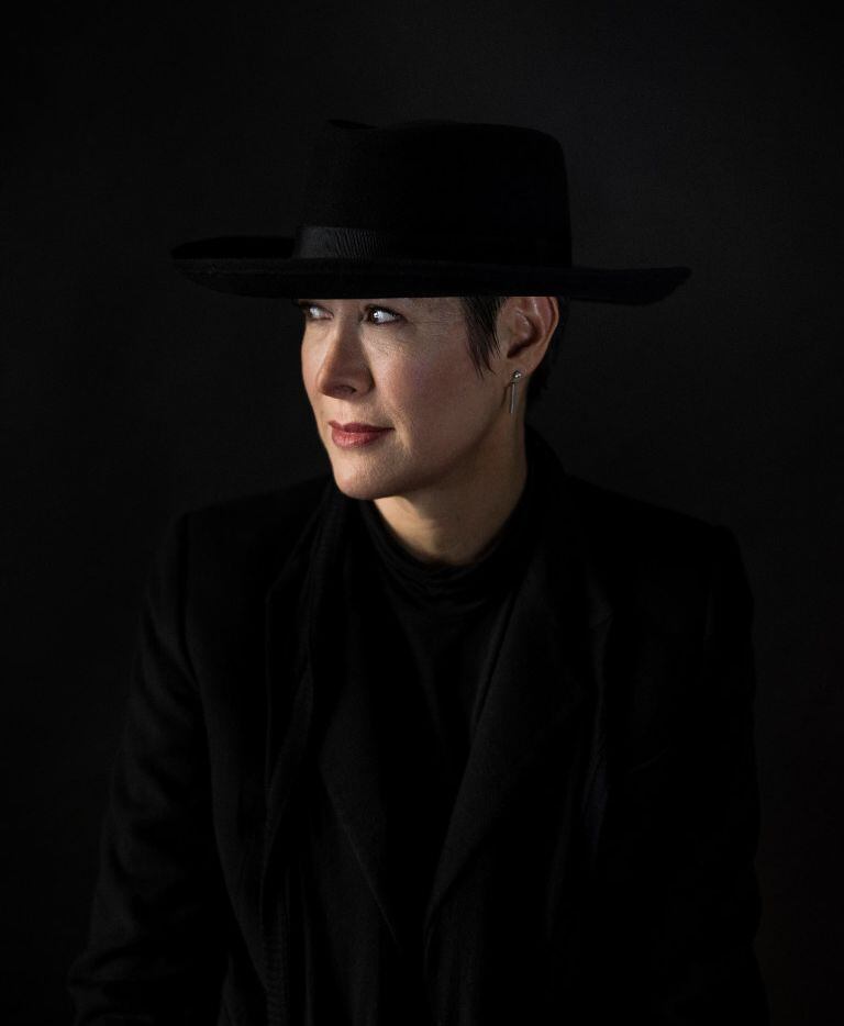 Michelle Shocked. Photographed at her home in New York.
