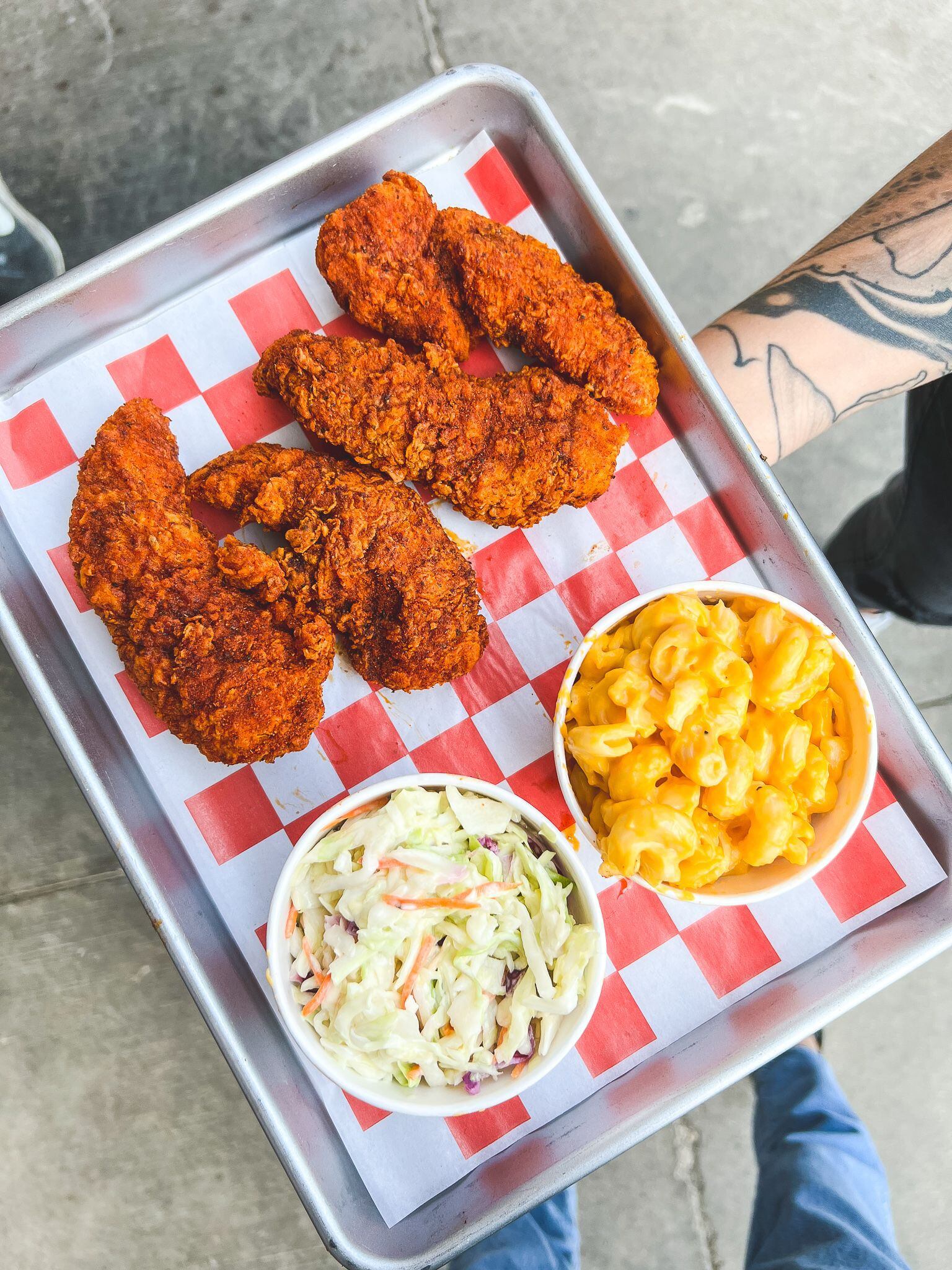 Smackbird, a concept launched by Cowboy Chicken, offers Nashville hot chicken tenders and...