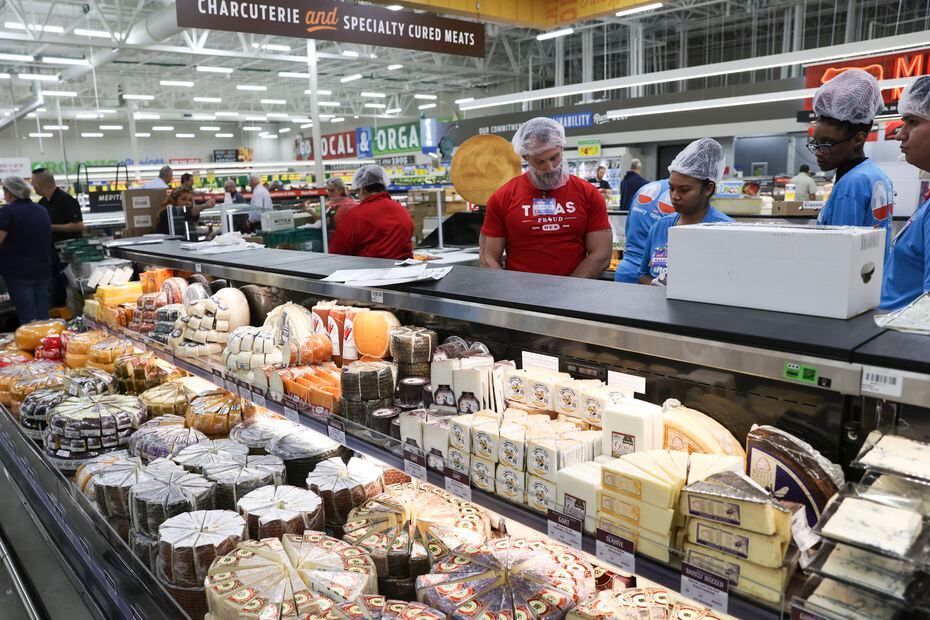 H-E-B is stocking about 250 varieties of cheeses and a big selection of meats. It will...