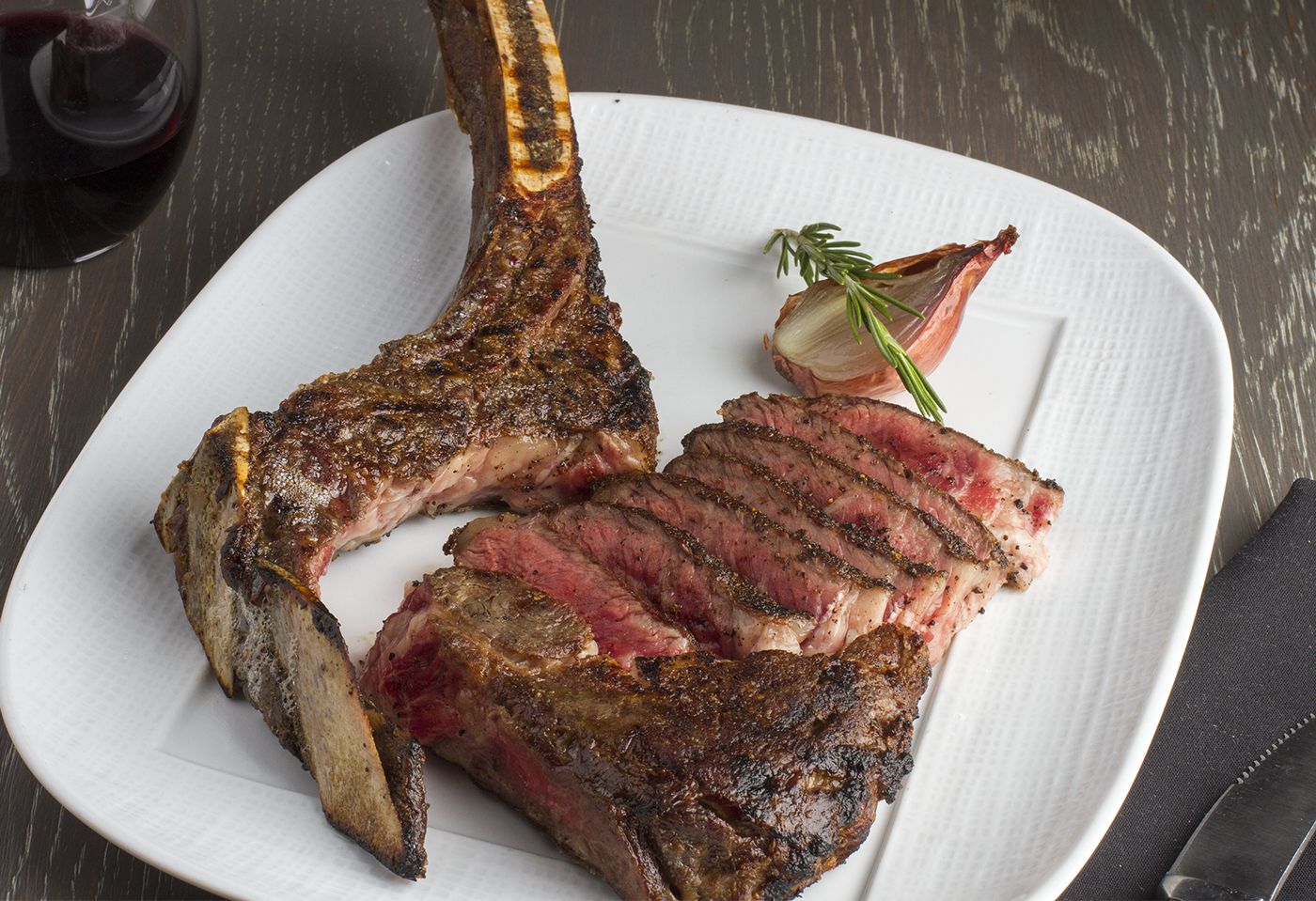 Knife Steakhouse in Dallas and Plano offers lots of steak options for Dad.