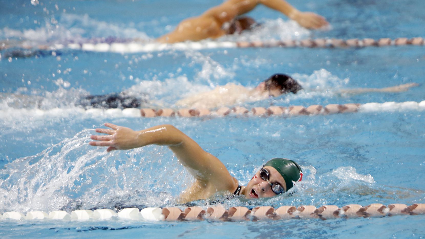 UIL state swim meet McKinney North, Woodrow Wilson sophomores in prime