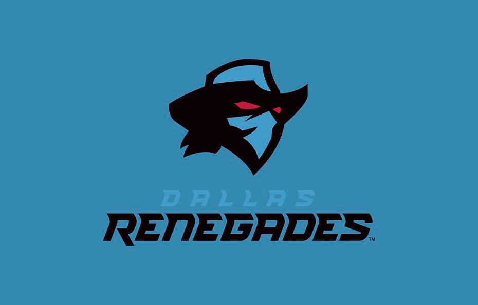 El escudo de los Dallas Renegades en la XFL.