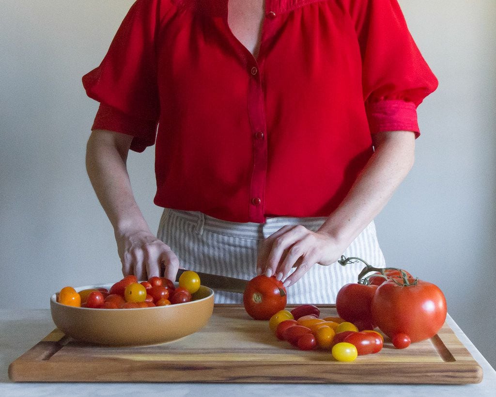 When preparing tomato dishes, consider which tomato variety will best suit your cooking needs.
