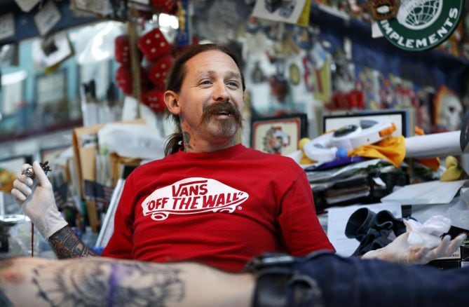 Dallas tattoo legend Oliver Peck removed from national television