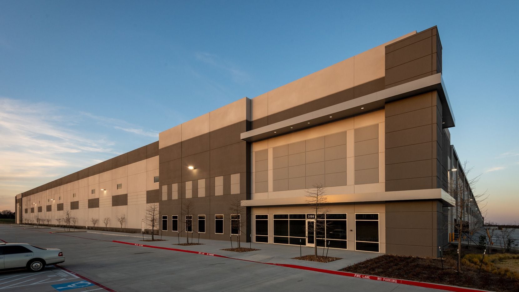 The 1.1 million-square-foot DalParc Logistics Center is on Telephone Road south of...
