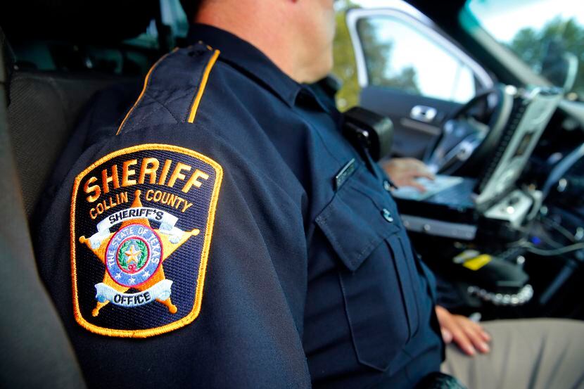 Collin County Sheriff's Dept. deputies patrol Collin County, Texas, Tuesday, July 11, 2017.