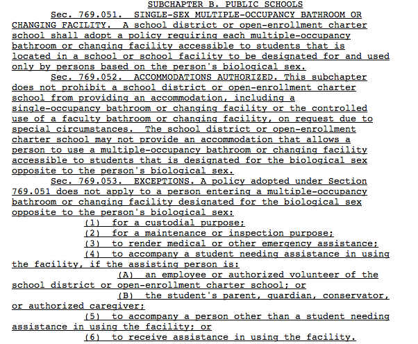 Text of 85th Texas Legislature Senate Bill 6