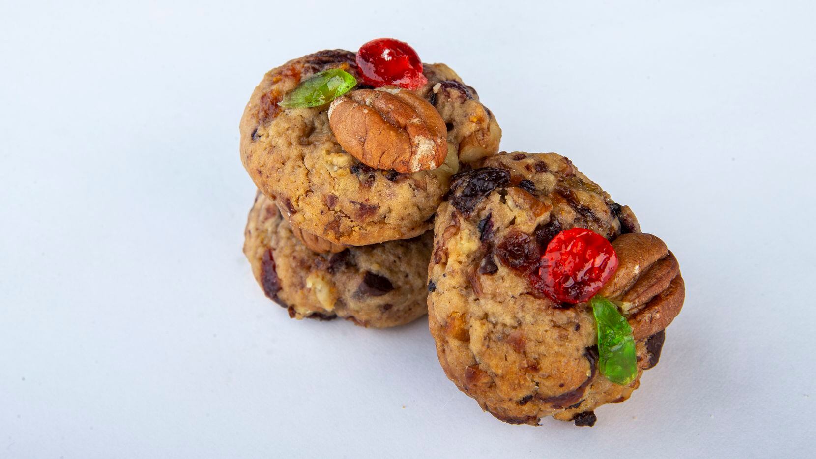 The Nandy's fruit cake cookies made by Suzy Cravens won the classic cookie category of the...