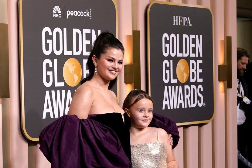 Selena Gomez and her sister make fashion statement at Golden Globes ...