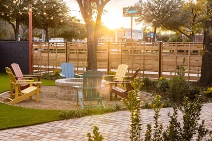 The front patio at Birdie's Eastside in East Dallas is kid-, adult- and dog-friendly. Owner...