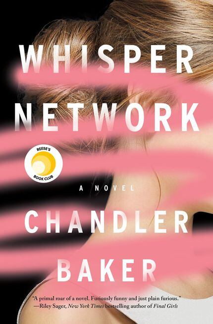 The cover of Whisper Network, the debut novel of Chandler Baker.
