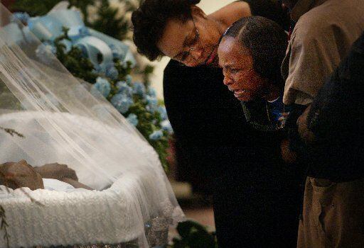 In April 2007, funeral services were held for Brandon Washington, who was shot and killed by...