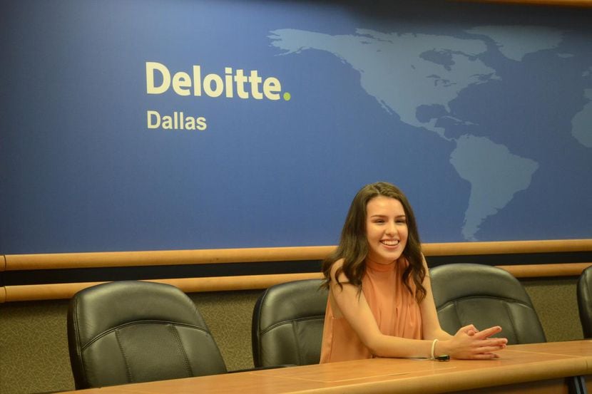 Melissa Córdova realizó su práctica en la consultora financiera Deloitte (AL DÍA/ELVIA LIMÓN)
