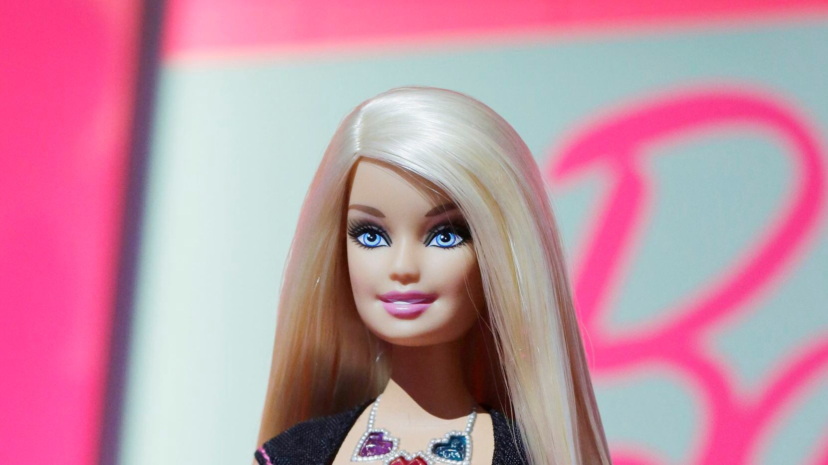 I'm a Barbie girl, in a Barbie world ... life in plastic, it's fa...