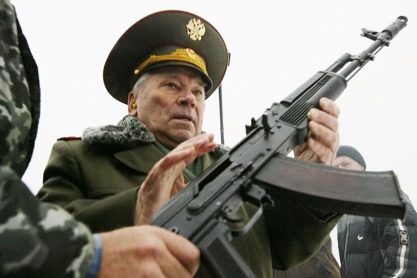 Designer of AK-47 assault rifle dies at 94
