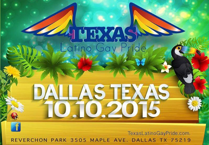 El Dallas Latino Gay Pride Festival será el sábado 10 de octubre. 
