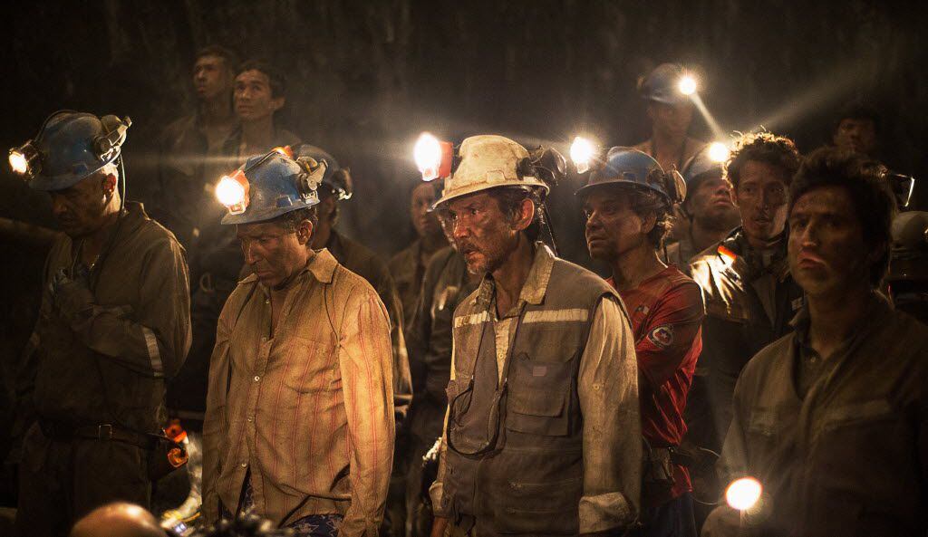 Lou Diamond Phillips (center) appears in "The 33," which will be screened at the University...