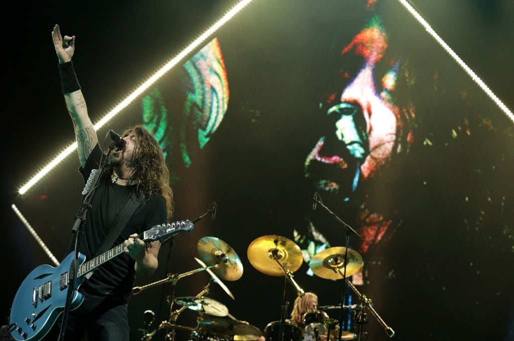 At Foo Fighters' soldout Dallas concert, it was impossible not to get