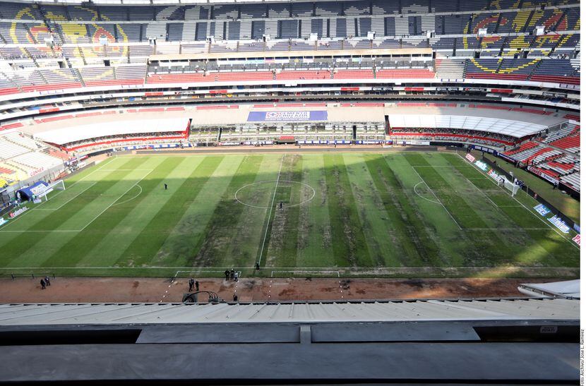 Estadio Azteca. Foto Agencia Reforma