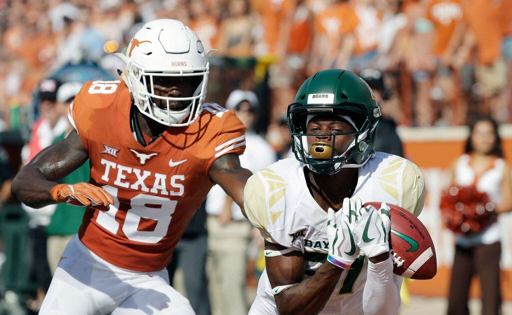 Baylor's Denzel Mims named Big 12 Co-Offensive Player of ...