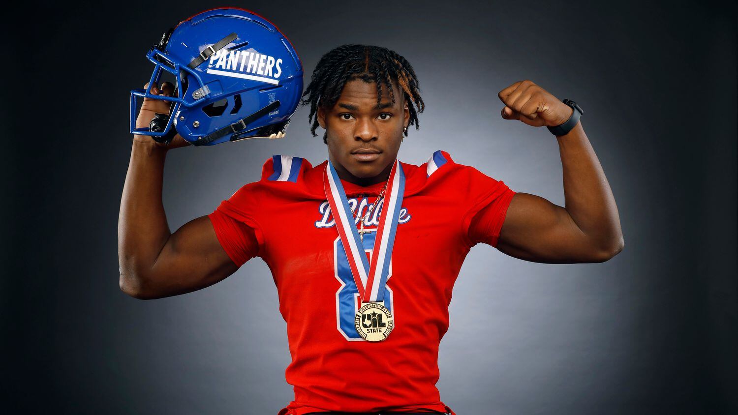 Dallas Morning News’ All-Area Defensive Player of Year: Duncanville’s DL/LB Colin Simmons....