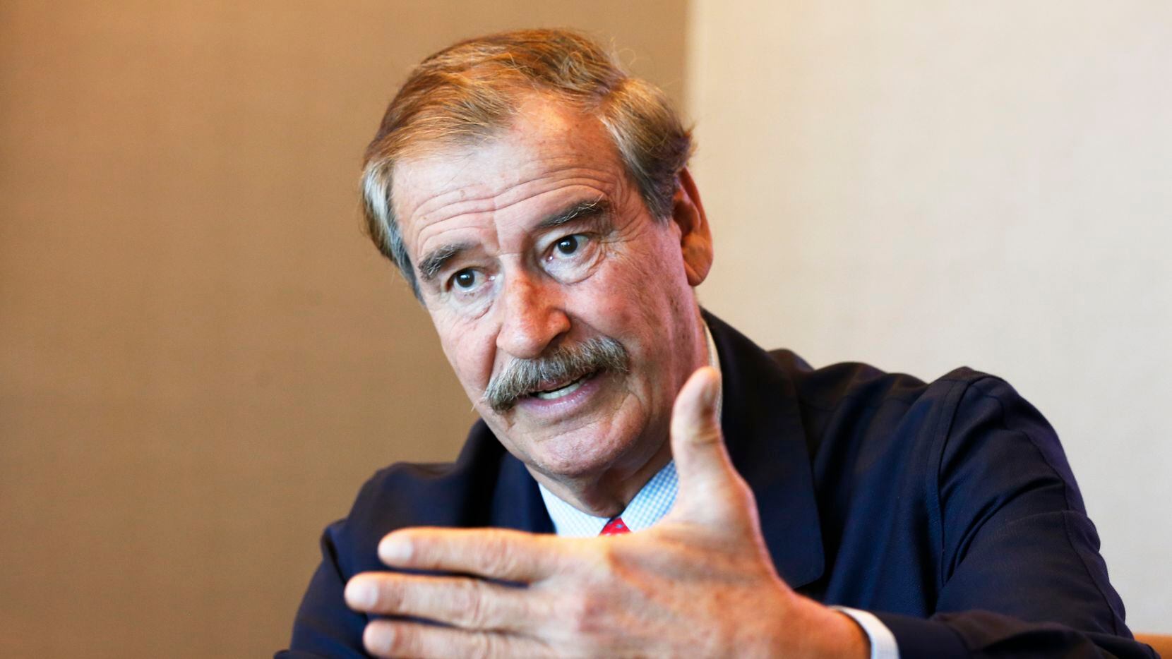 
Vicente Fox, shown here in a file photo from 2015
