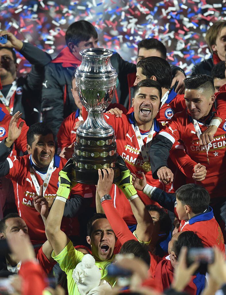 Chile ganó la Copa América 2015. Foto GETTY IMAGES