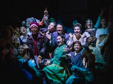 Waxahachie High School's production of "Something Rotten!".