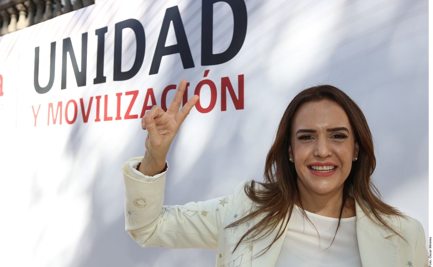 Clara Luz Flores es la candidata de Morena a gobernadora de Nuevo León