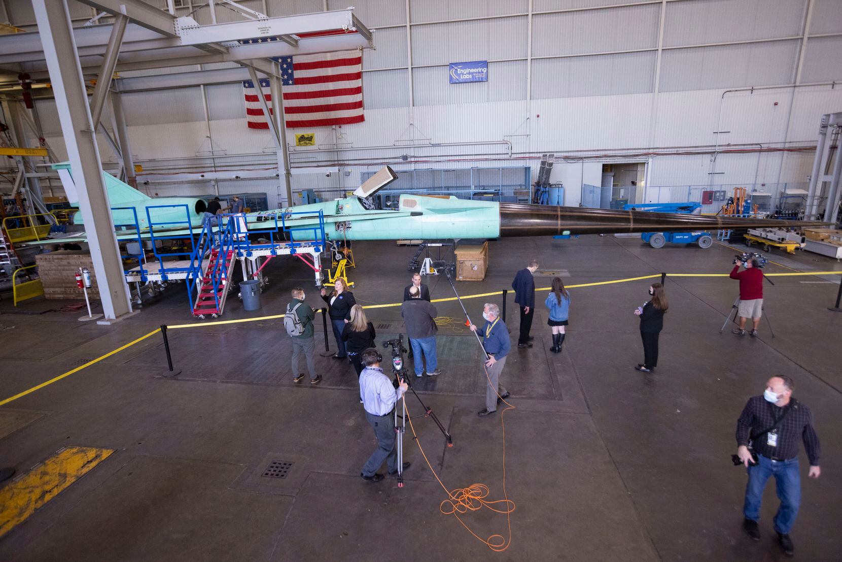The aircraft, made by Lockheed Martin’s Skunk Works facility in Palmdale, Calif., and...
