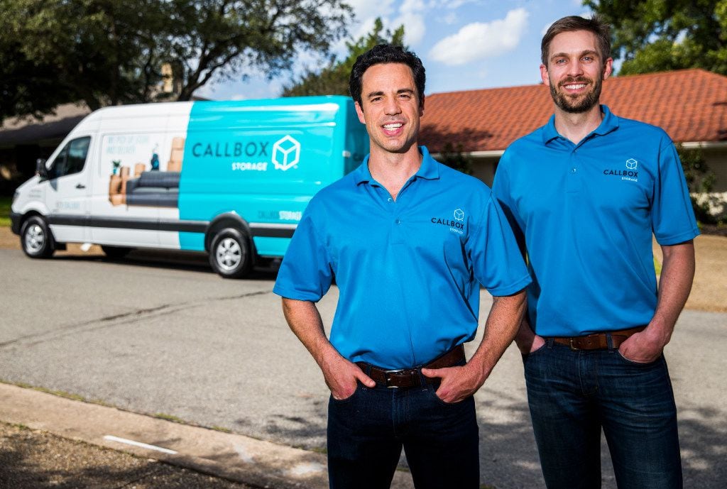 Callbox co-founders Dan Slaven (left) and Kyle Bainter and four friends kicked in $300,000...