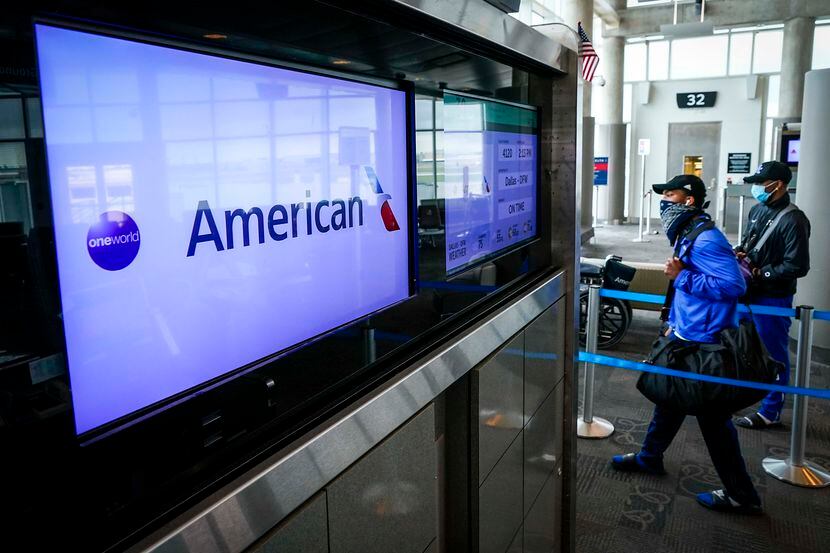 American Airlines operó vuelos entre ciudades de Honduras y Dallas-Fort Worth para repatriar...