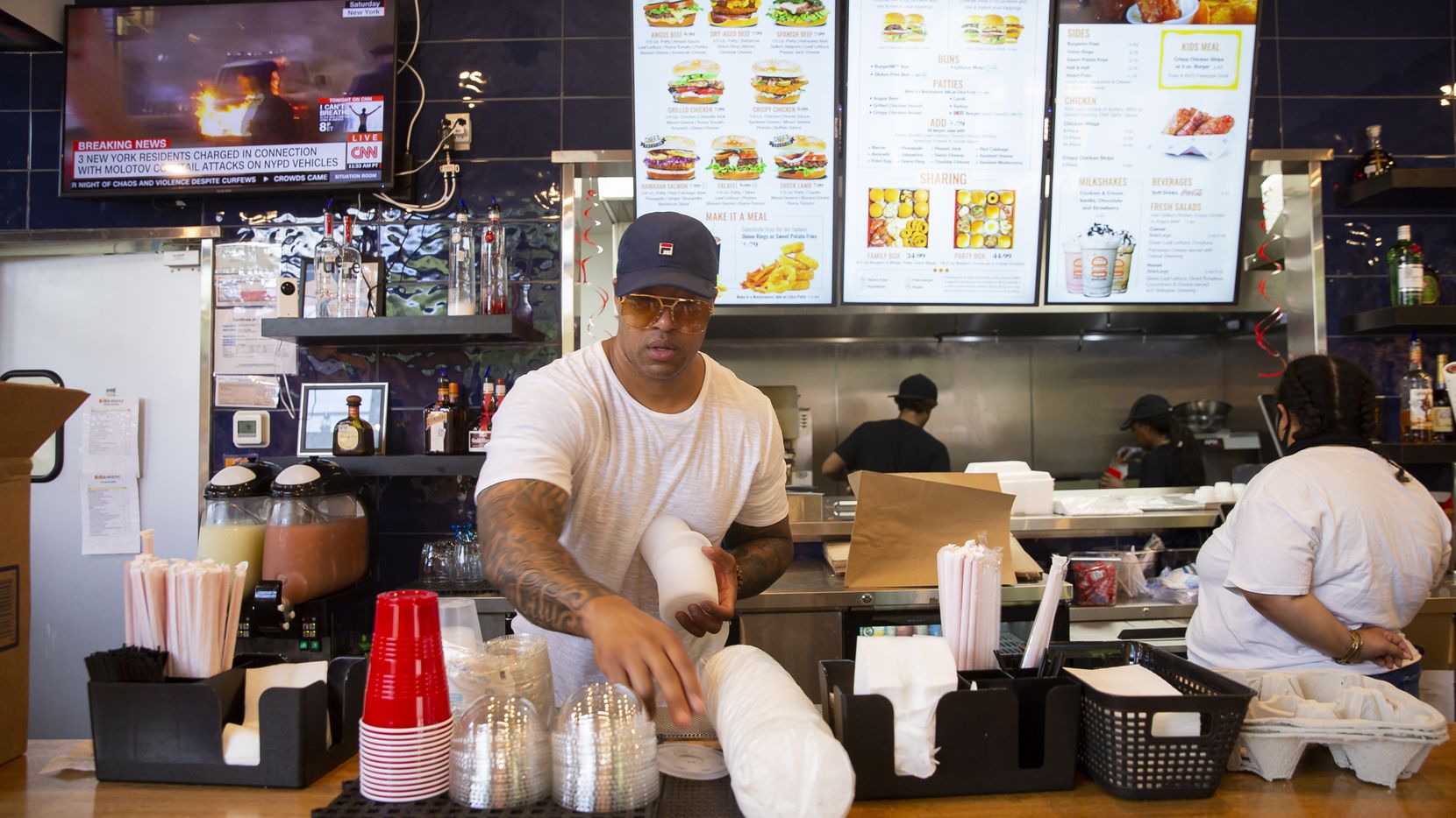 Wes Williams owns BurgerIM in Dallas' West End. He's one of the restaurateurs participating...