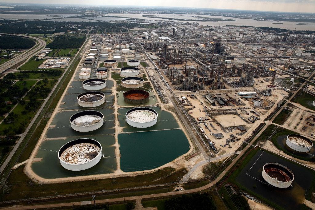 One effect of Hurricane Harvey was the shut down of many major oil refineries along the Gulf...