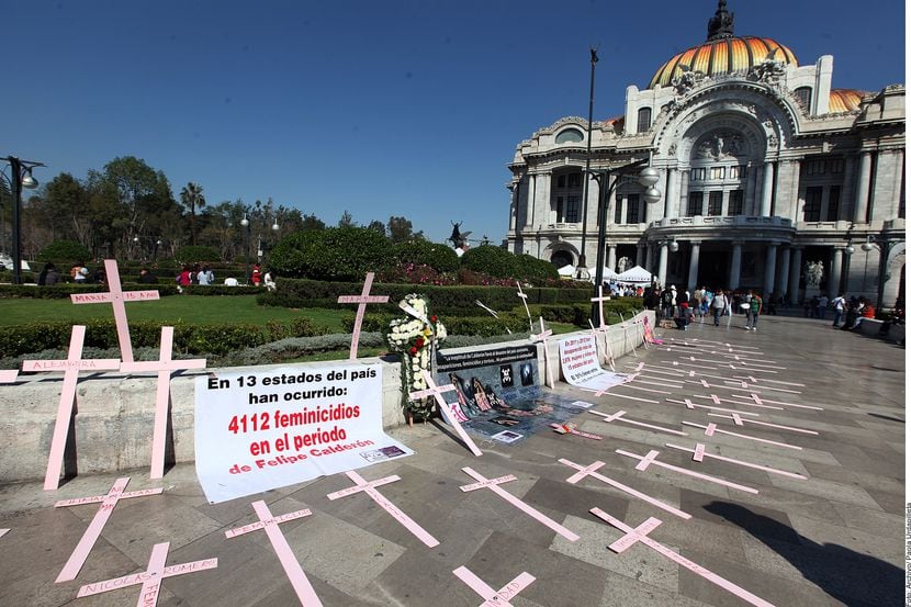 Organizaciones sin fines de lucro han realizado protestas afuera del Palacio de Bellas Artes...