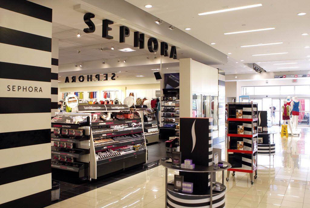 A Sephora shop inside the J.C. Penney Timber Creek Crossing in Dallas. Penney closed that store in October.
