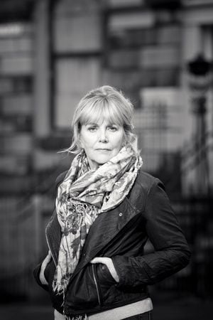 English writer Kate Atkinson, known for creating the Jackson Brodie series of detective...