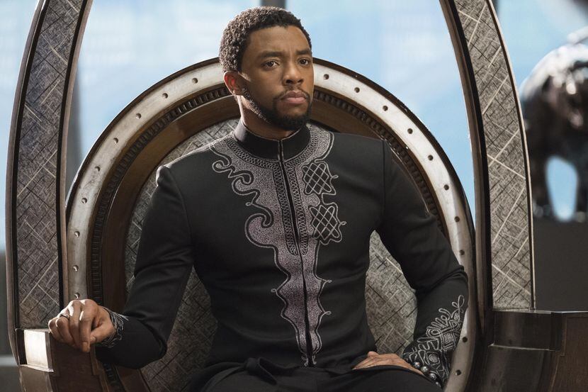 T’Challa, actor que interpreta a Black Panther.(AP)
