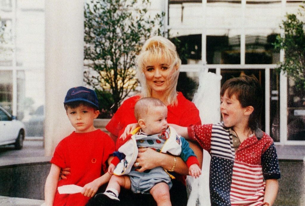 Darlie Routier and her sons, from left: Damon, Drake and Devon (File photo)