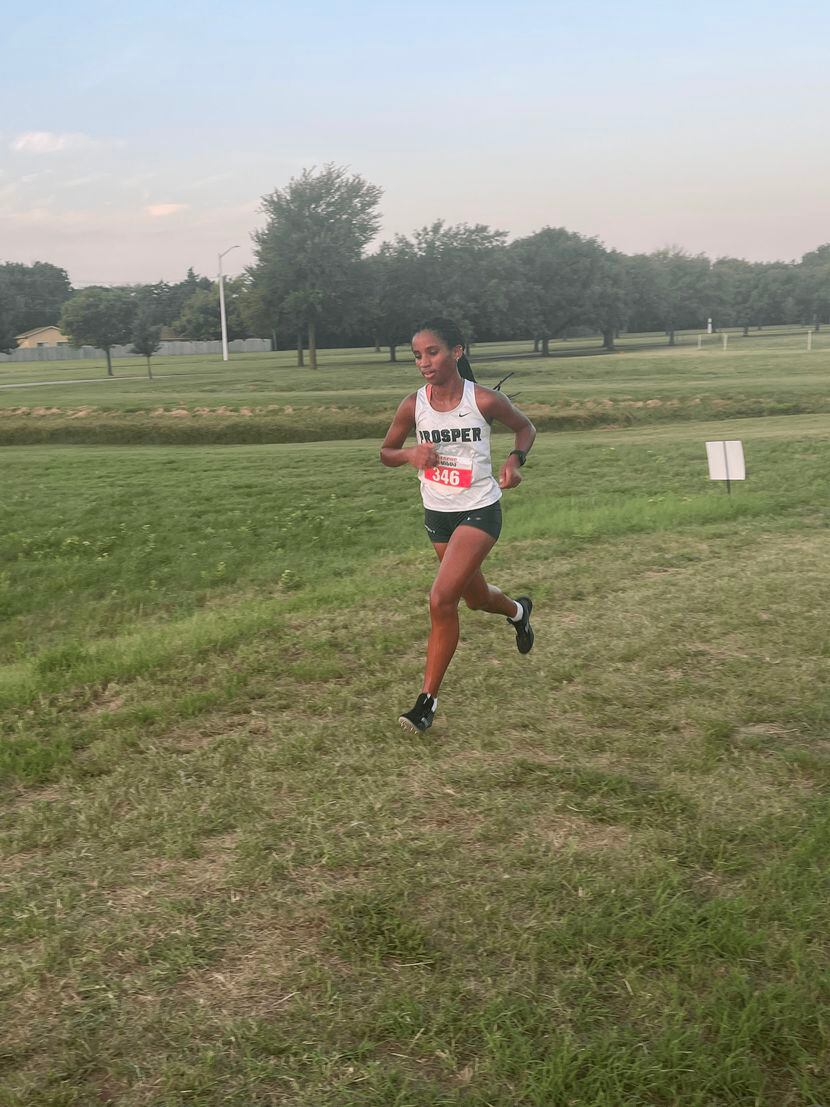 In her first year at Prosper, Shewaye Johnson has run the fastest time in Class 6A in the...