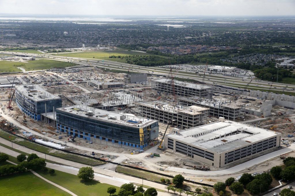 Toyota's U.S. headquarters is rising along the Sam Rayburn Tollway in Plano. With such...