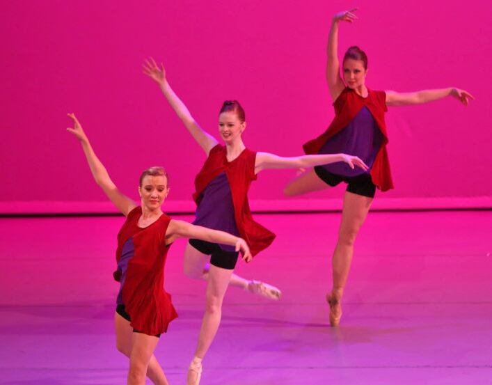 Dancers from Avant Chamber Ballet perform  during Dance Planet dance festival. 