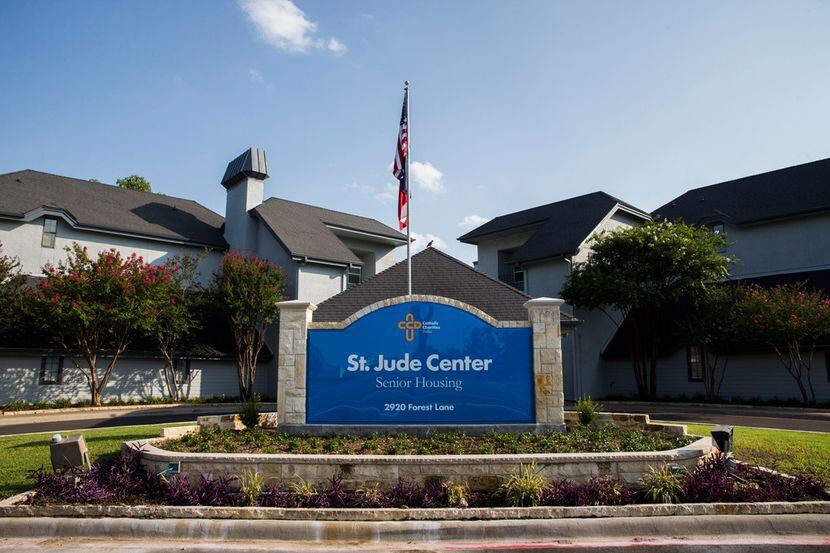 St. Jude Center, a senior-living facility for homeless in northwest Dallas